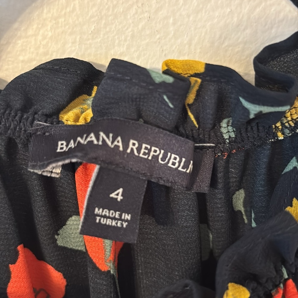 Banana Republic California Poppy Print Midi Dress - Picture 3 of 8